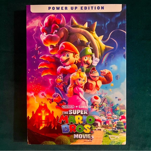 The Super Mario Bros. Movie Power Up Edition (DVD, 2023) SEALED w/slipcover NEW - Picture 1 of 4